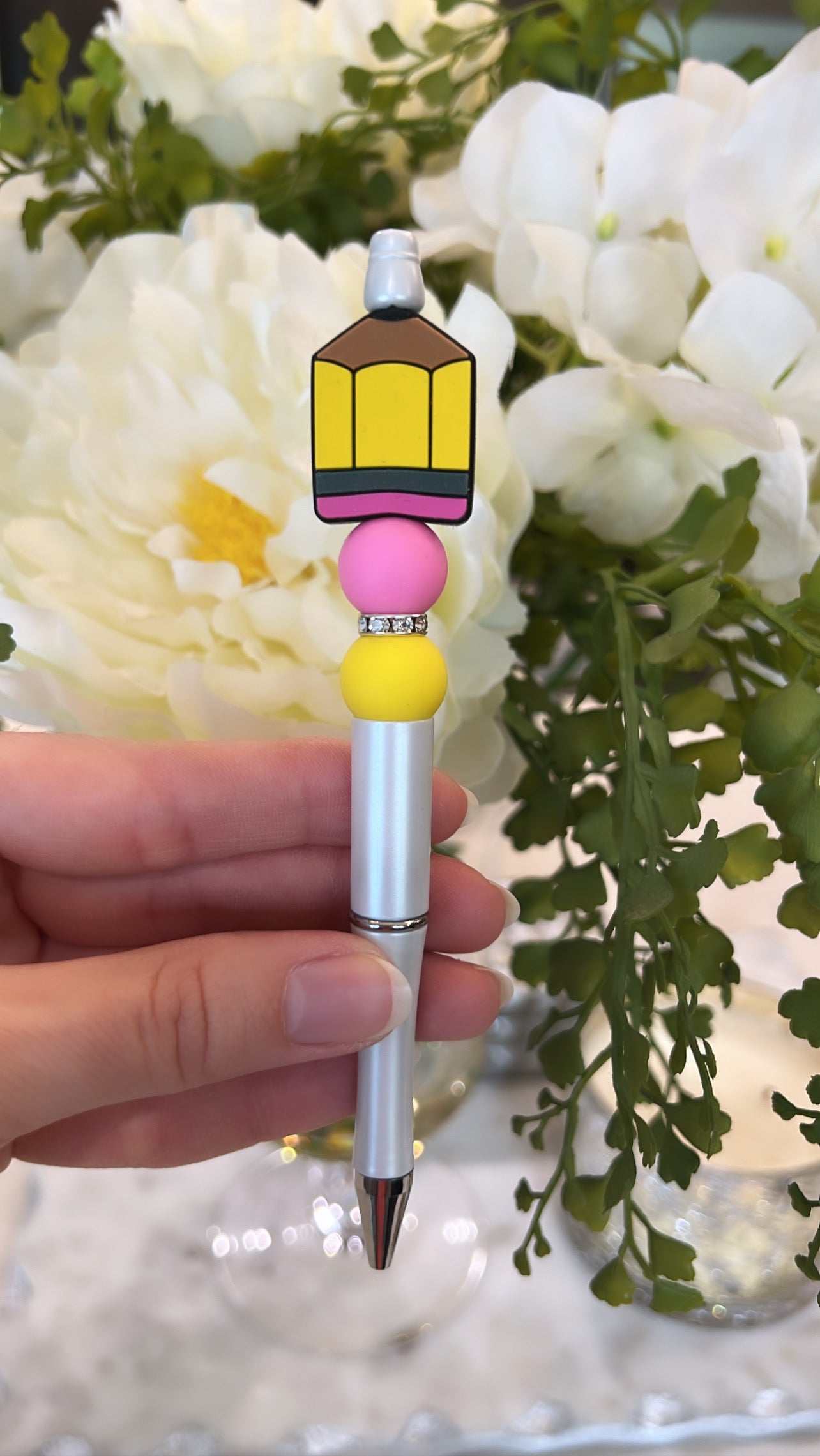 Teacher/Nurse Beaded Pens