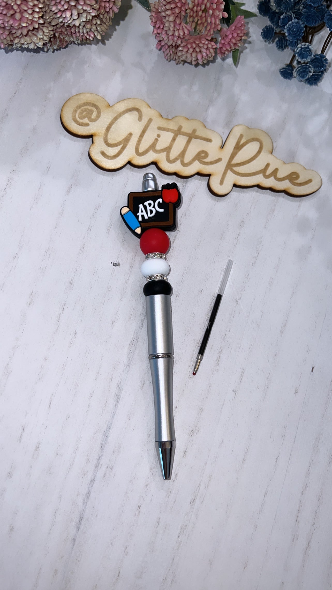 Teacher/Nurse Beaded Pens