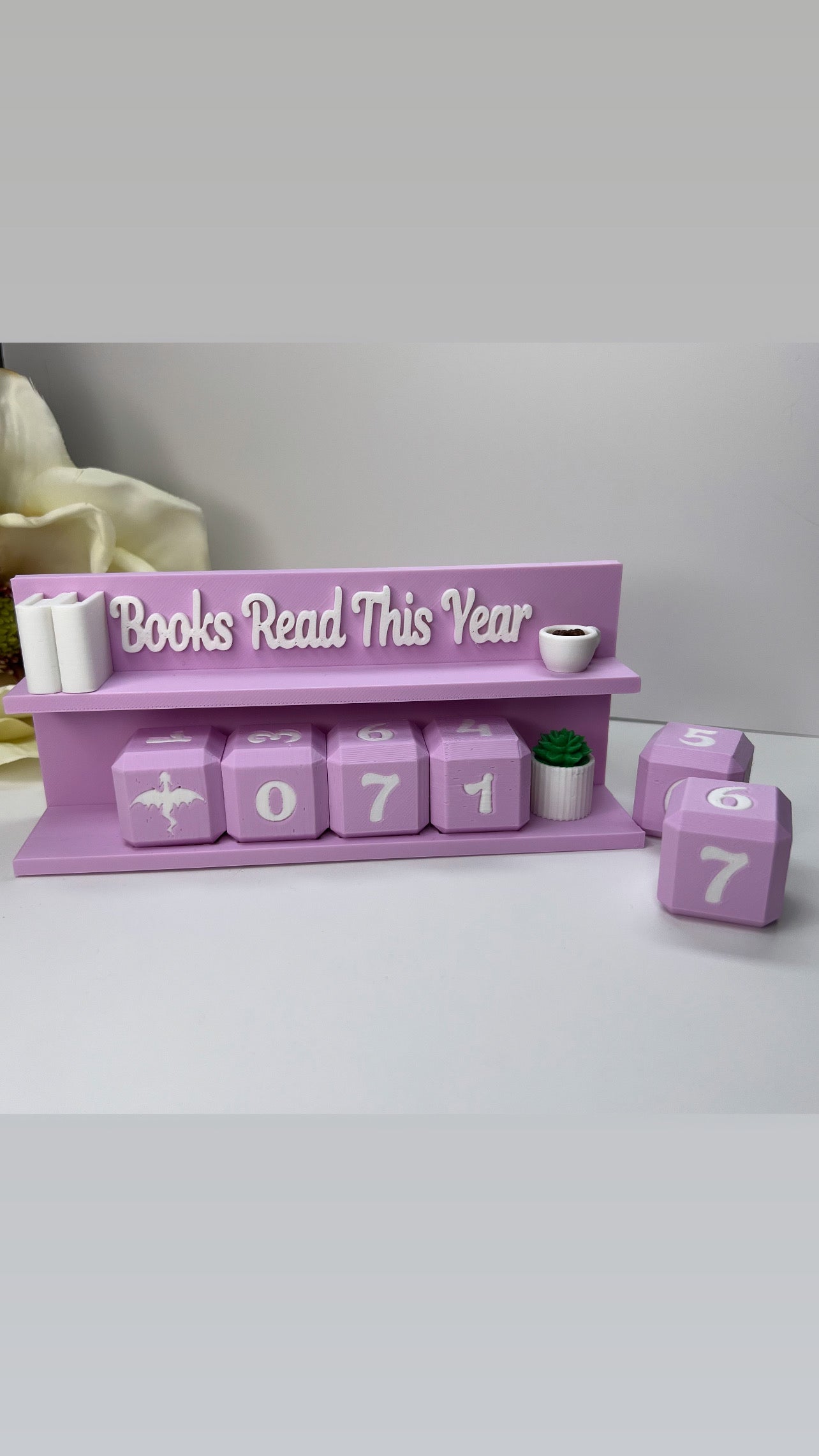 BOOK TRACKERS & MINIATURE DECOR
