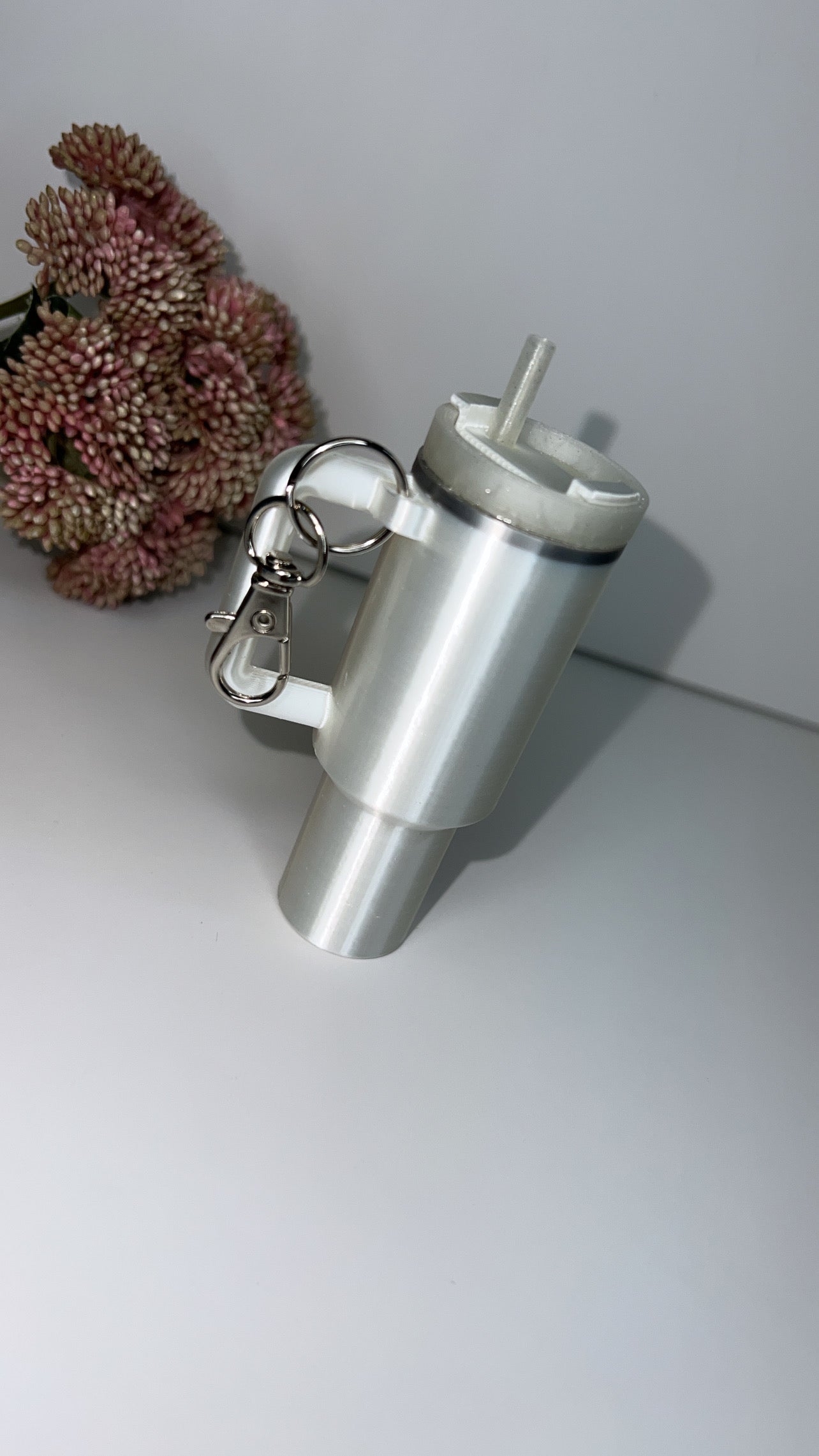 Tumbler keychain Chapstick Holder