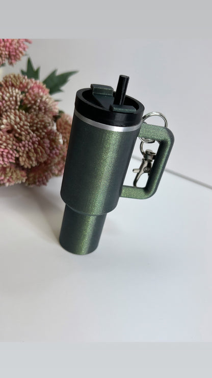 Tumbler keychain Chapstick Holder