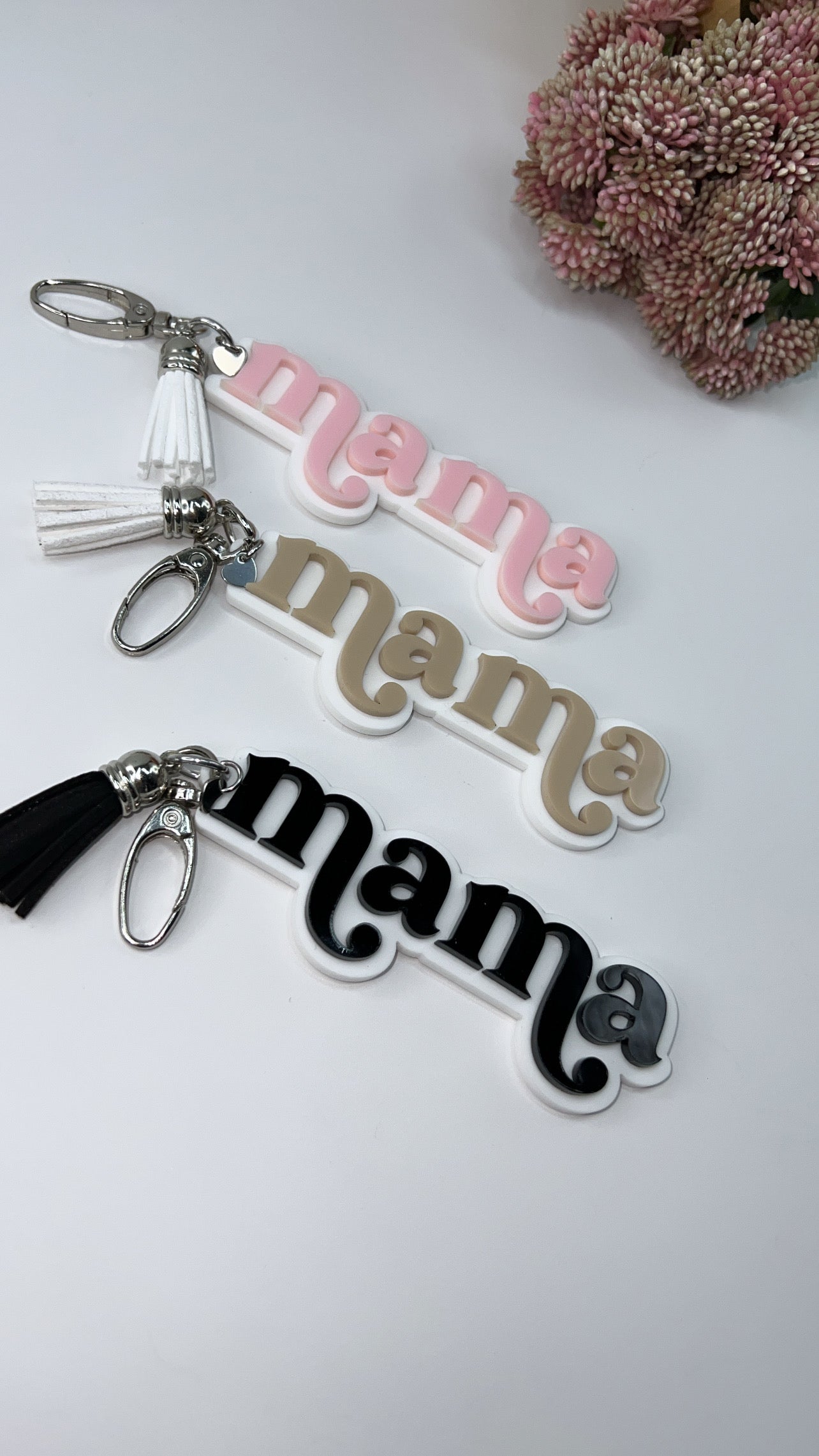 Laser cut keychains