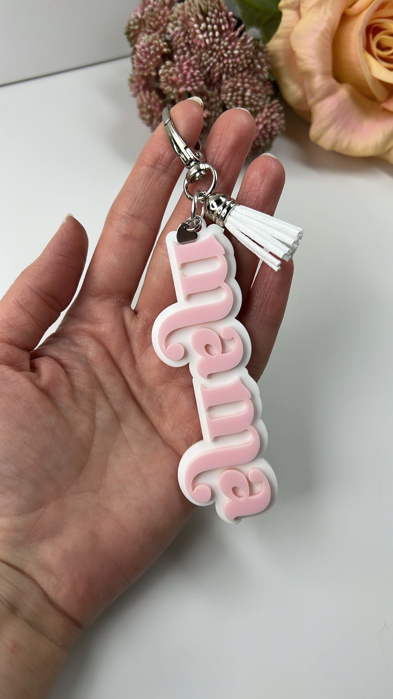 Laser cut keychains