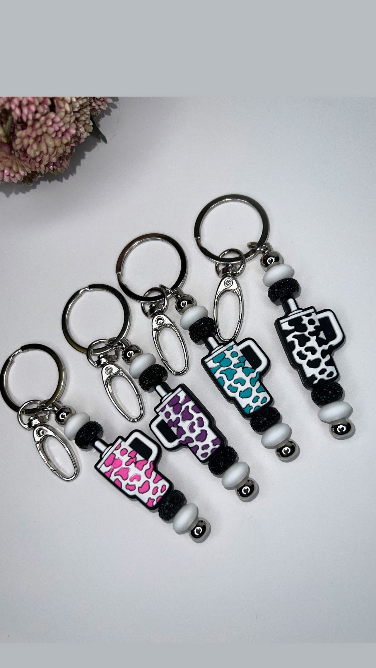 Bar keychains, cup 