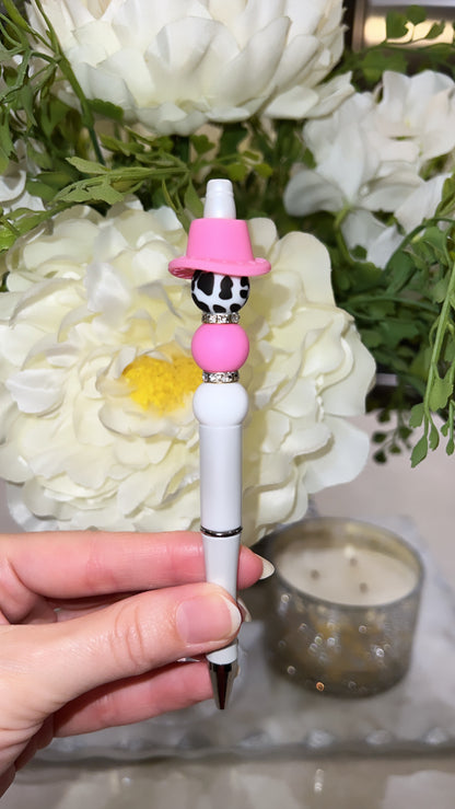 Cow Girl Hat beaded Pens