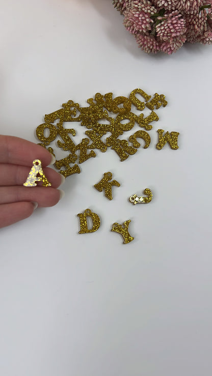 Acrylic Letter Charms