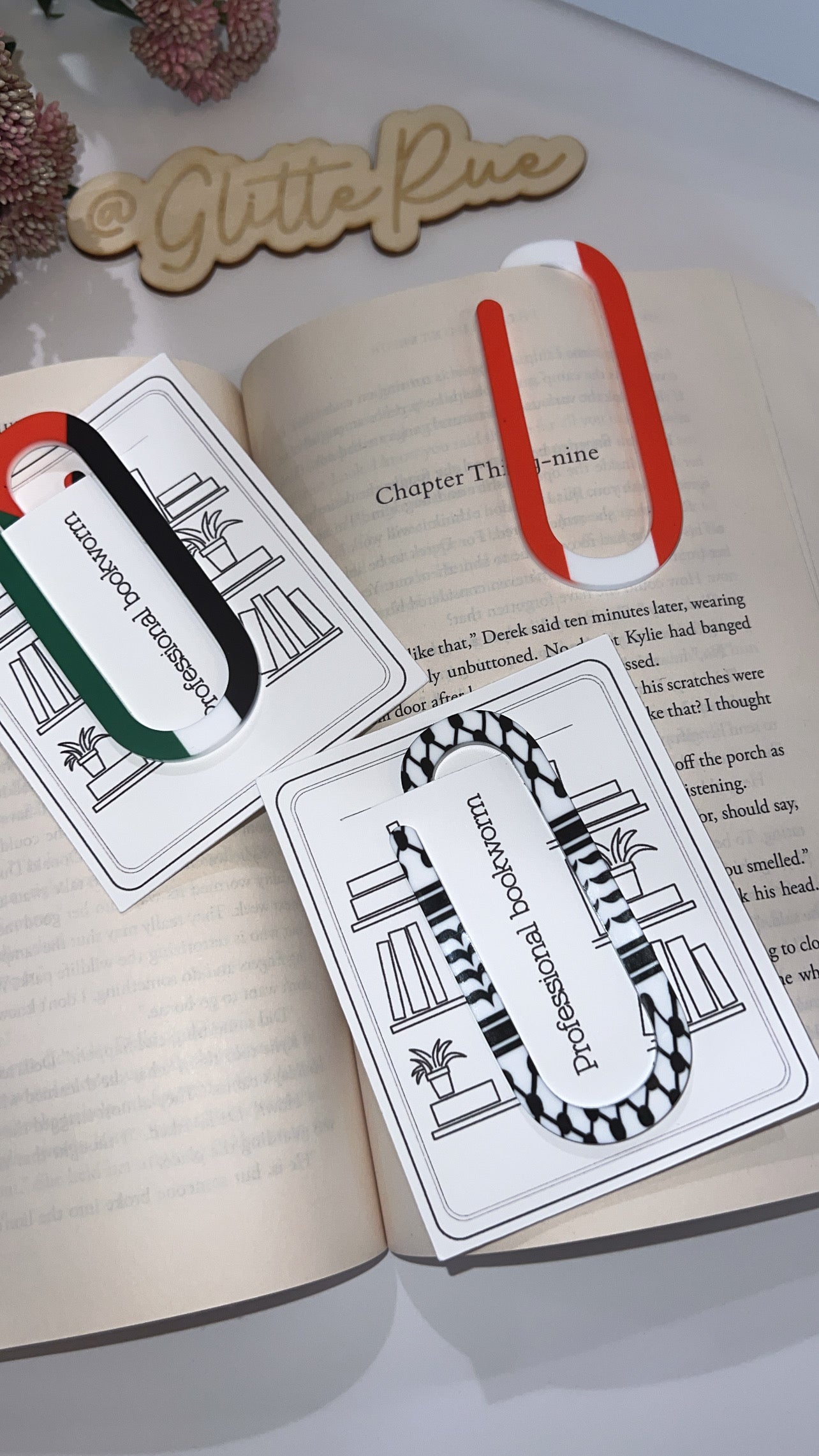 Falastine Inspired Keychains & Bookmarks