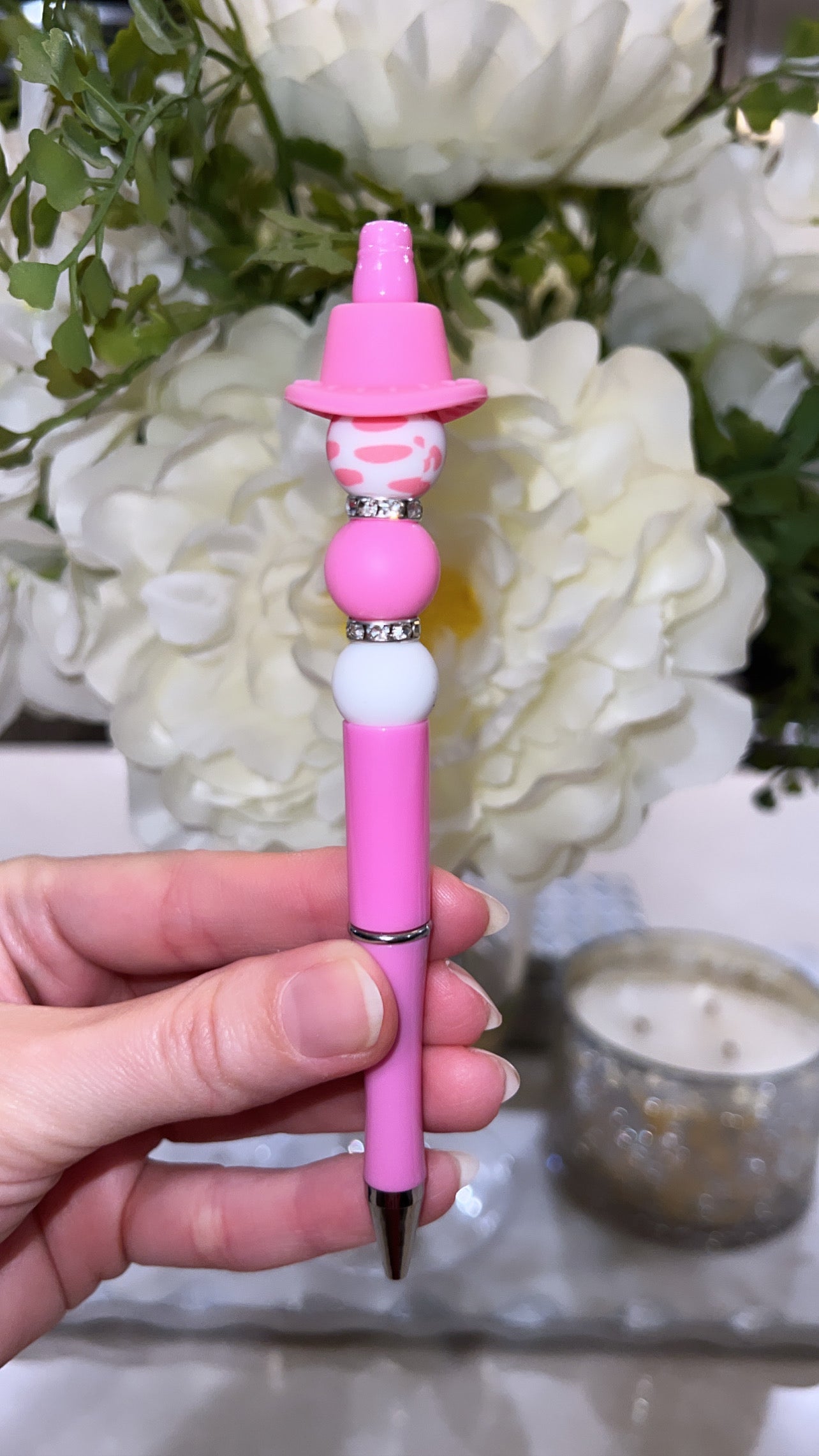 Cow Girl Hat beaded Pens