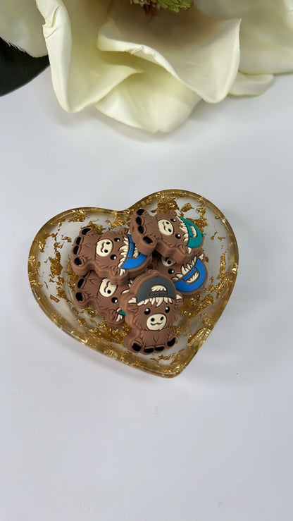 3D PRINTED FOCAL BEADS & Silicone Focal Beads