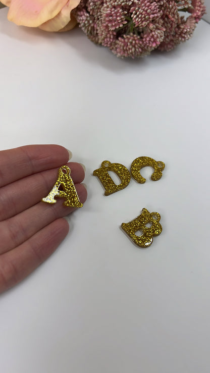 Acrylic Letter Charms