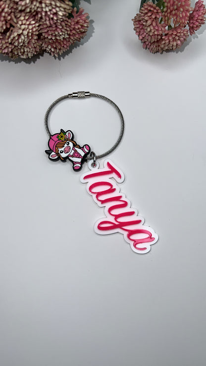 Personalized Keychains & name tags