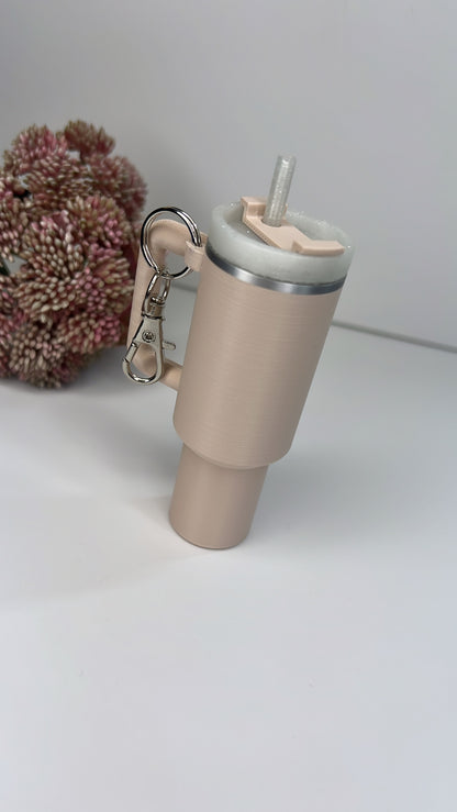 Tumbler keychain Chapstick Holder