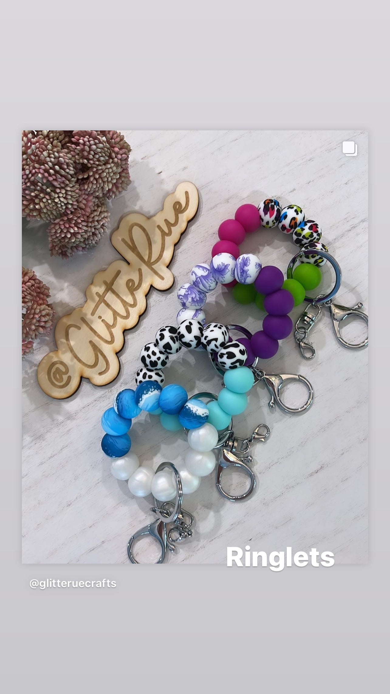 Ringlet Keychains