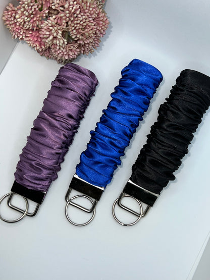 Satin Scrunchie Keychains