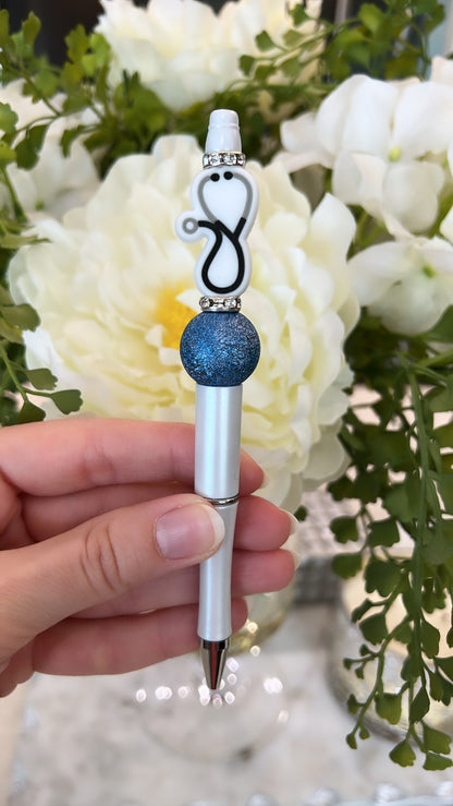 Teacher/Nurse Beaded Pens