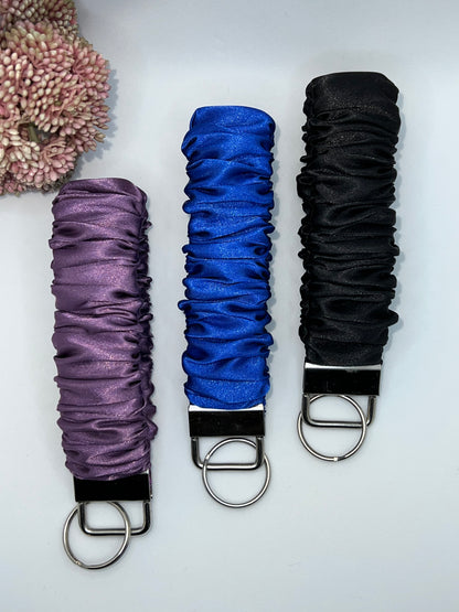 Satin Scrunchie Keychains