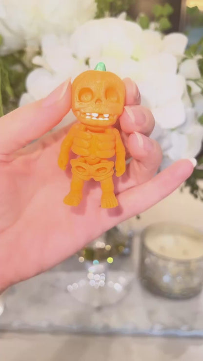 HALLOWEEN FLEXIS, SKELETONS & PUMPKINS