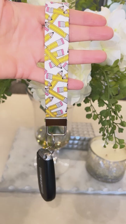 Teacher wristlet straps
