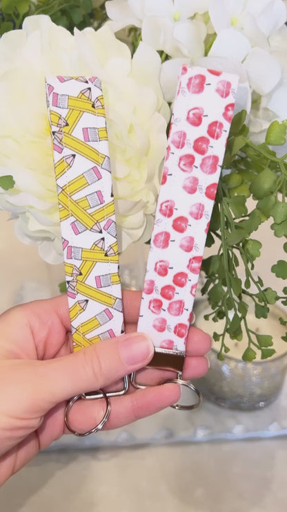 Teacher wristlet straps